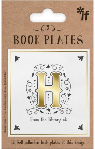 Letter Book Plates   Letter H